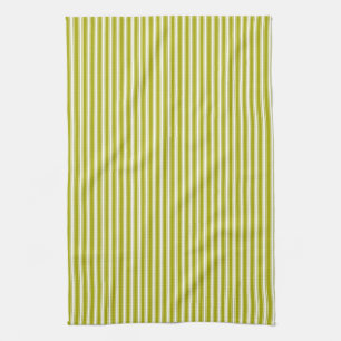  Limoen stripes patroon Theedoek