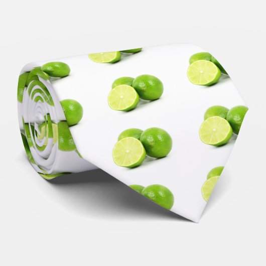 Limoen Stropdas (Opgerold)
