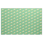 Limoen taartsegment glimlachen stof (Yard (91,4 cm))