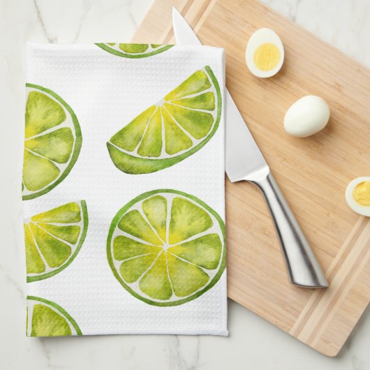 Limoen Theedoek (Quarter Fold)