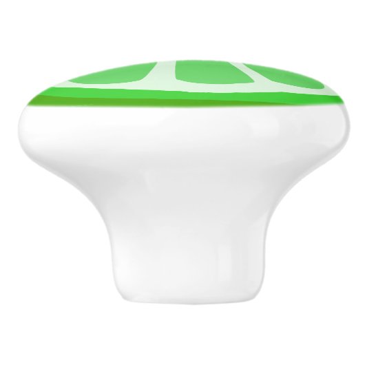 Limoen tijd keramische knop (Zijkant)