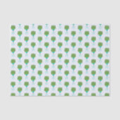 Limoen Topiary Green Wrapping Paper Tissuepapier (Voorkant)