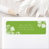 Limoen Tropische Waterverf Bloemen Adresetiketten Etiket (Insitu)