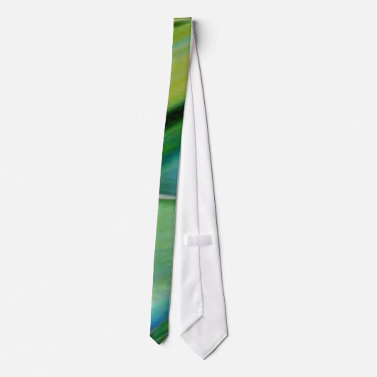 Limoen & Turquoise Stropdas (Achterkant)