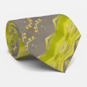 Limoen twist met houtskool en lemon stropdas (Opgerold)