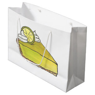 Limoen uit Florida Key Pie Slice Dessert Foodie Gi Groot Cadeauzakje