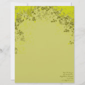 Limoen verlaat Letterhead Gepersonaliseerd Briefhoofd (Voorkant)