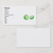 limoen visitekaartje (Voorkant / Achterkant)