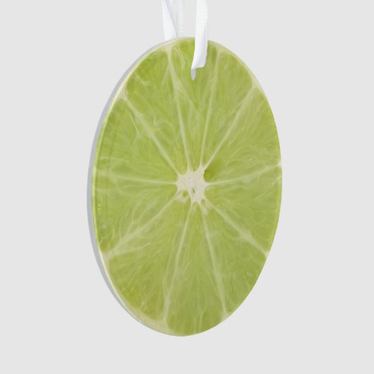 Limoen Vruchten Slice Ornament (voorkant)