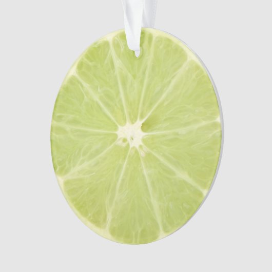 Limoen Vruchten Slice Ornament (voorkant)