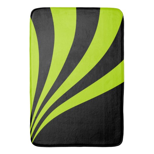 Limoen Wave Badmat (Voorkant Verticaal)