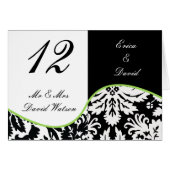 limoen Wedding Place Cards (Voorkant Horizontaal)