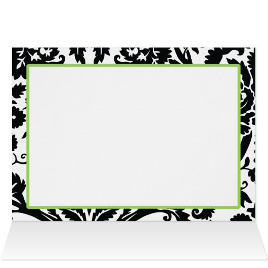 limoen Wedding Place Cards (Binnen Horizontaal (Boven))