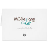 limoen Wedding Place Cards (Achterkant Horizontaal)