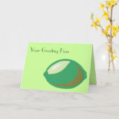 Limoen-Wenskaart Kaart (Gele Bloem)