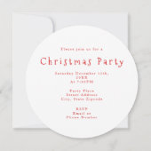 Limoen White Polka Dots kerstbomen Kaart (Achterkant)