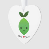 Limoen Yours Cute Kawaii Limoen Ornament (voorkant)