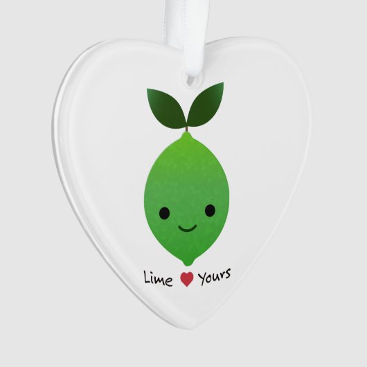 Limoen Yours Cute Kawaii Limoen Ornament (voorkant)