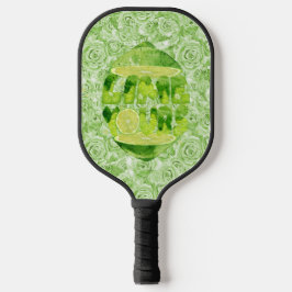 Limoen Yours Pickleball Paddle (zwart handvat)