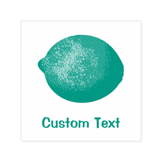 Limoen Zelfinktende Stempel (Design)