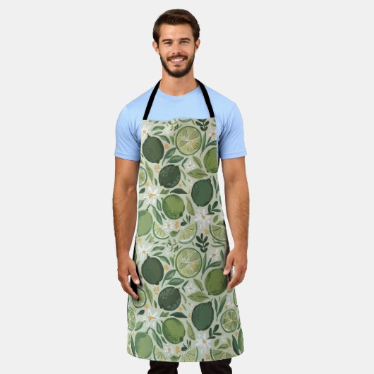 "Limoen Zest Fiesta" Schort (Gedragen)