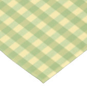 Limoen Zomer Gingham Tafelkleed (Gekanteld)