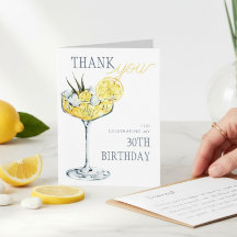 Limoencocktail Een tini beetje Ouder 30ste verjaar