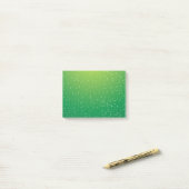 Limoenfrisdrank met Kleine Bubbel Achtergrond Kuns Post-it® Notes (Op bureau)