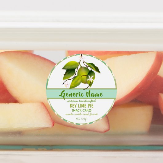 Limoenfruit Labels (Aangebracht)