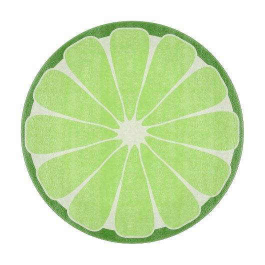 Limoenfruitsnede Keukensnijdplank Cadeau Snijplank (Voorkant)