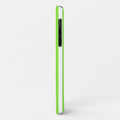Limoengroen en witte snoepstrepen Case-Mate iPhone case (Achterkant/links)