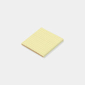 Limoengroen geruit patroon Levendig rasterontwerp Post-it® Notes (Schuin)