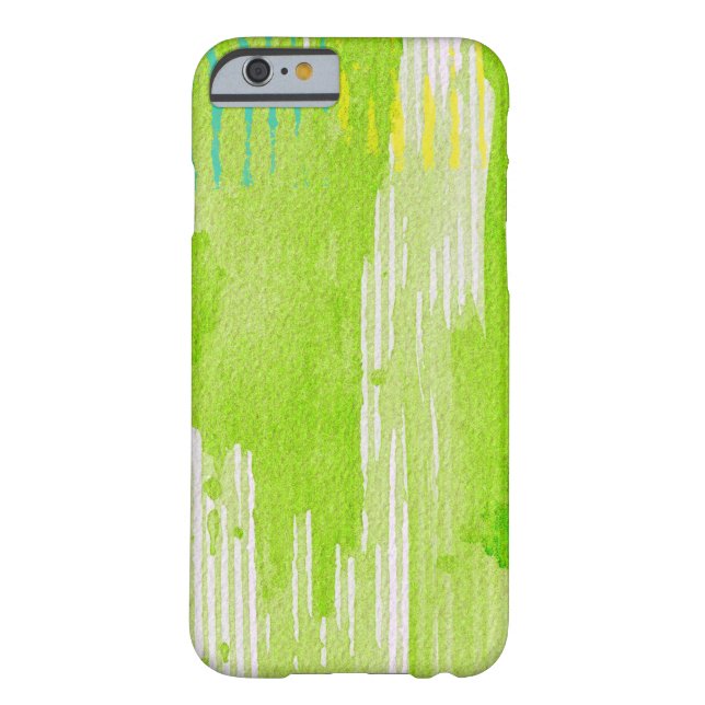 limoengroene abstracte kunst Case-Mate iPhone case (Achterkant)
