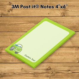 Limoengroene Cartoon Auto Post-it® Notes