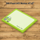 Limoengroene Cartoon Auto Post-it® Notes