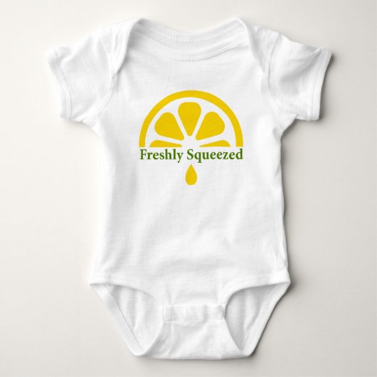 Limoensap Baby Onesie Romper (Voorkant)