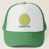 Limoenschijf Trucker Pet (Voorkant)