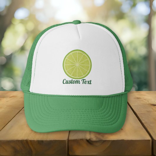 Limoenschijf Trucker Pet
