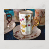Limoges demitasse briefkaart (Voorkant)