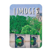 Limoges Photo Vintage Magneet (Verticaal)