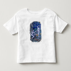 Limoges plaque, waarin Adam en Eva zijn afgebeeld, Kinder Shirts