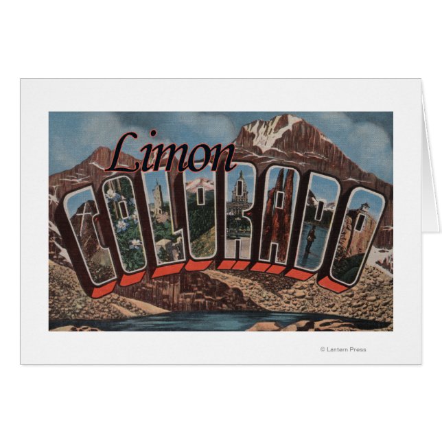 Limon, ColoradoLarge Letter ScenesLimon, CO (Voorkant Horizontaal)