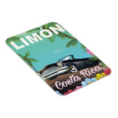 Limón, Costa rican vakantie-poster Magneet (Rechterzijde)