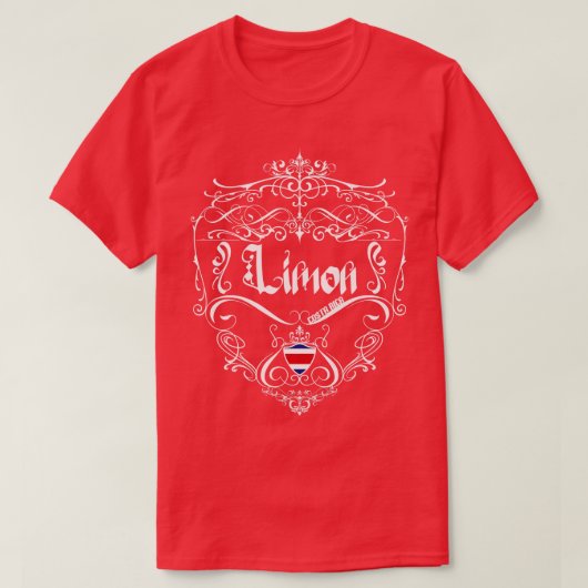 Limon ontwerp 1 t-shirt (Design voorkant)