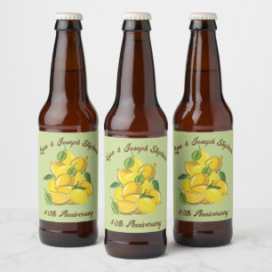 Limon Summer Lemons Dranklabel  Bier Etiket
