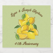 Limon Summer Lemons Dranklabel Bier Etiket (Enkel label)