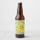 Limon Summer Lemons Dranklabel Bier Etiket (Voorkant)