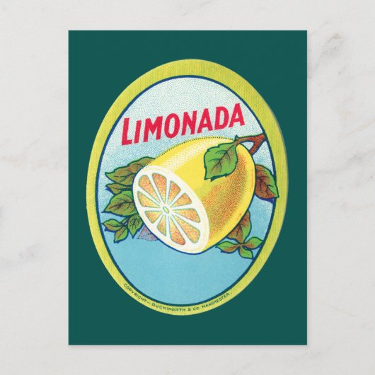  Limonada-label Briefkaart (Voorkant)