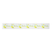 Limonade Baby Shower Satijnen Lint (Voorkant)