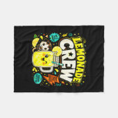 Limonade bemanning grappige schattige kinderen lim fleece deken (Voorkant (Horizontaal))